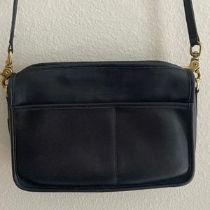 Vintage Black Coach Crossbody